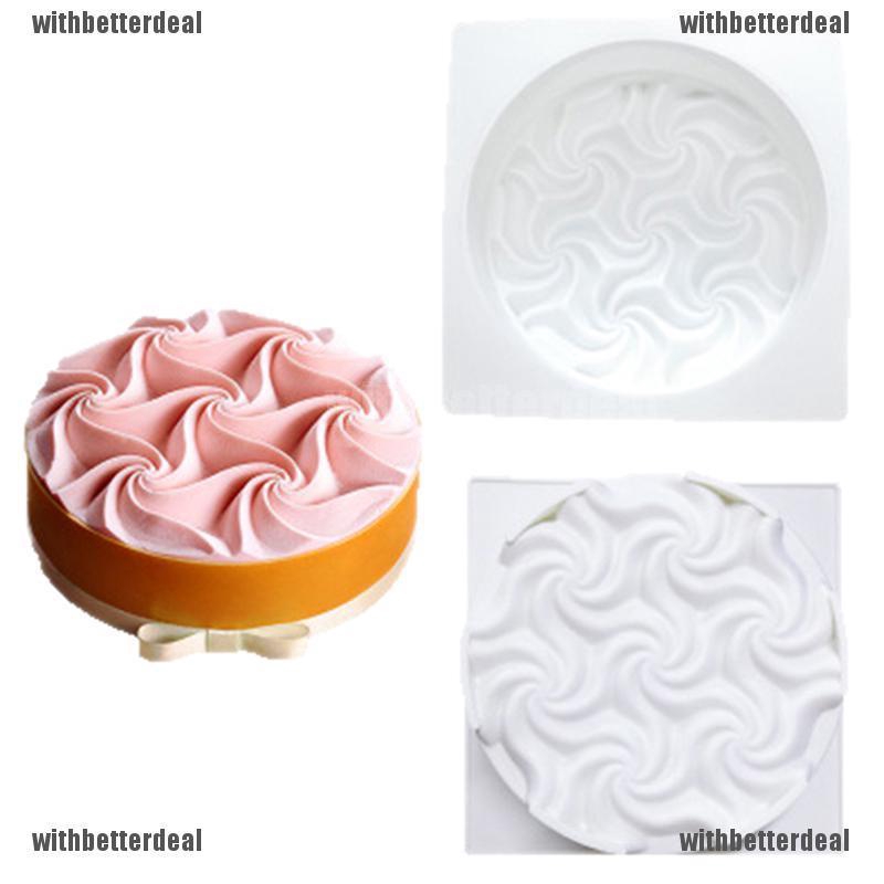 3D Heart Cake Fondant Mold Chocolate Bread Pastry Baking Mould J