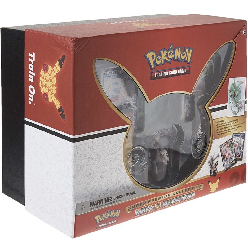 Pokemon Tcg th Anniversary Super Premium Collection Mew And Mewtwo Card Game Shopee Singapore