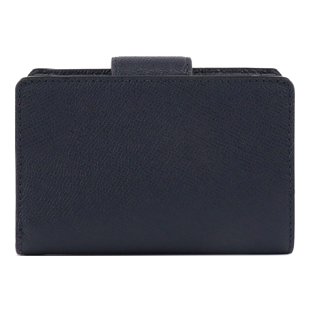 Image of Coach Wallet In Gift Box Medium Wallet Medium Corner Zip Wallet Midnight Navy Dark Blue # 6390 #4