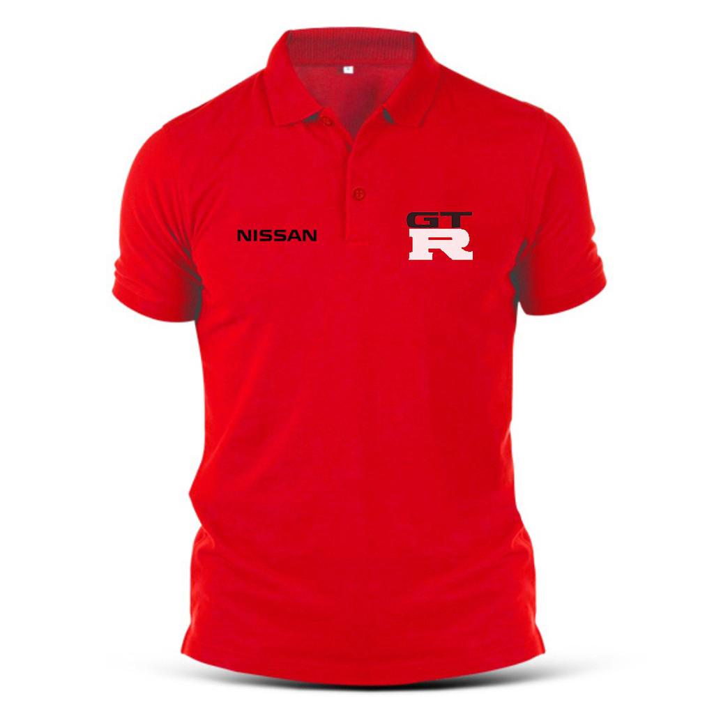 Ready Stock Men Shirt Polo tshirt GTR Nissan car logo ...