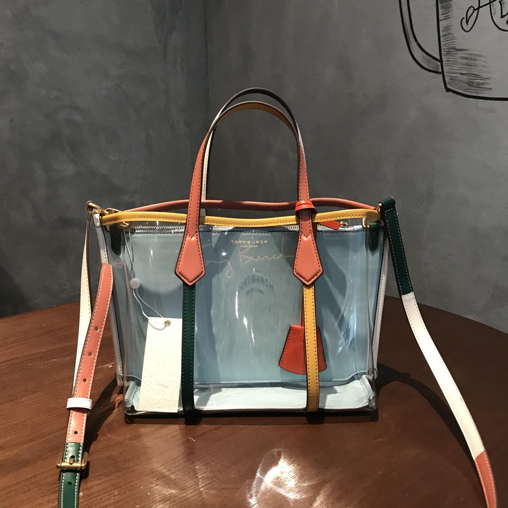 tory burch pvc tote