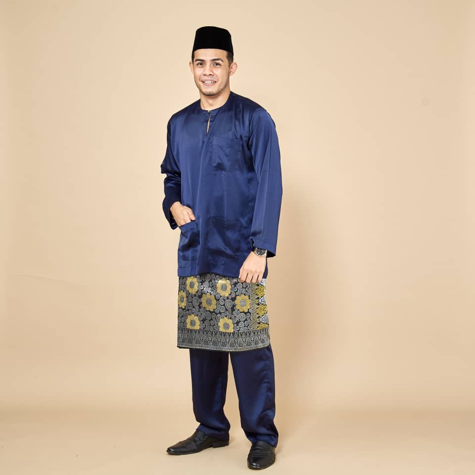 Baju Melayu Teluk Belanga Dewasa Heavy Satin (8 pilihan ...