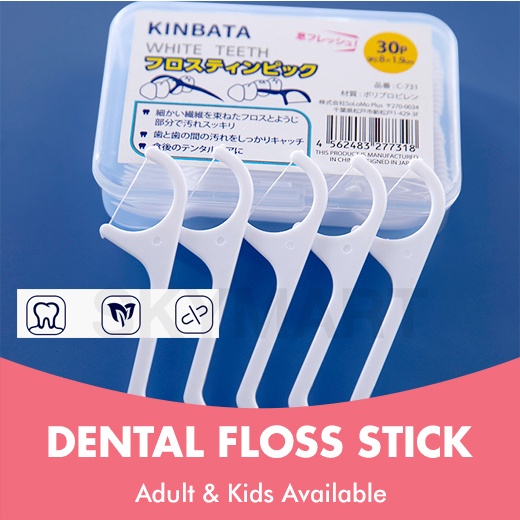 Disposable Dental Floss Pick Tooth Care Floss Oral Care Shopee Singapore