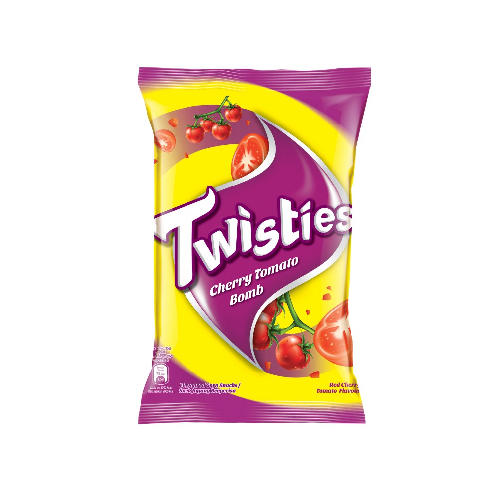 Twisties Tomato Flavour Corn Snack 65g X 10 Packs Shopee Singapore