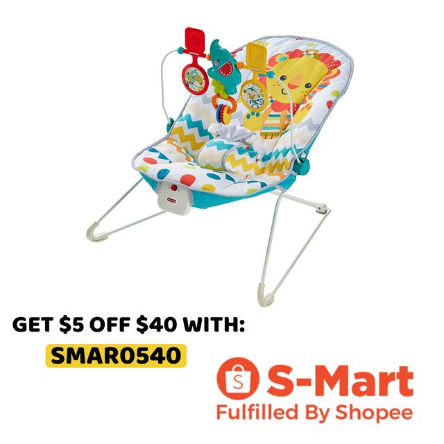 fisher price colorful carnival bouncer