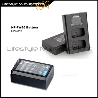 Sony NP-FW50 Battery Dual USB Charger for Nex/A7/A6000 Camera batteries charging