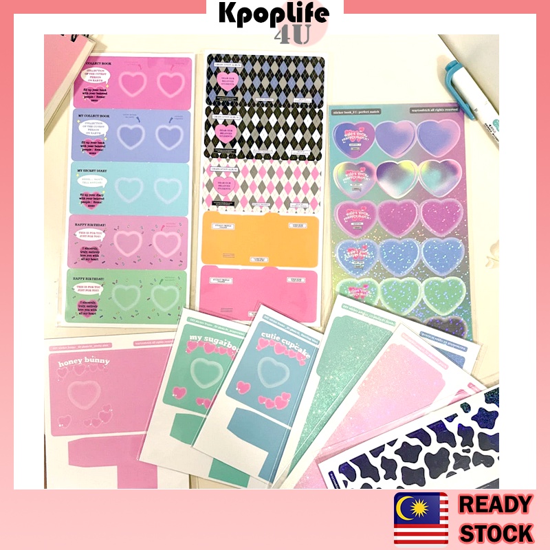 Paper, Party & Kids Craft Supplies & Tools Sticker Storage Collect Book ...