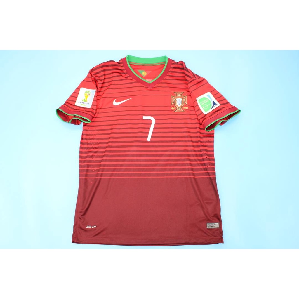 2014 Portugal Home Retro Men Retro Soccer Jersey Shirt Men Shopee
