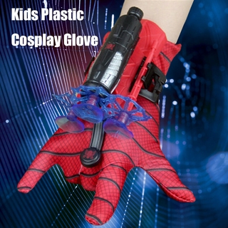 Marvel Avenger Super Hero Wrist transmitter Glove Web Shooter Spiderman Toy #4