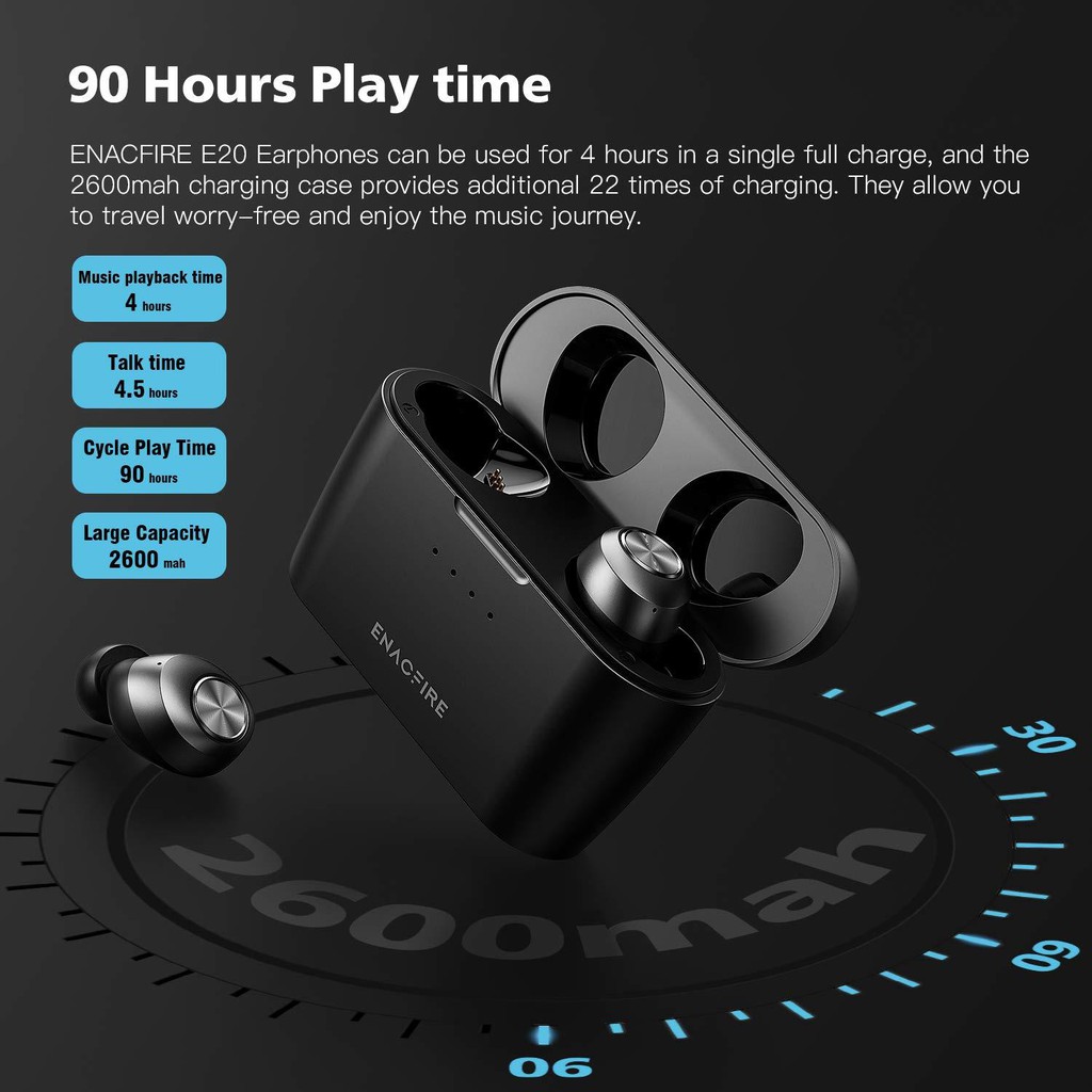 enacfire e20 wireless earbuds
