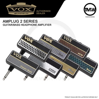 [LIMITED STOCKS/PREORDER] Vox Guitar Headphone Amplifier Amplug 2 AC30 Clean Classic Rock Lead Metal Blues Bass with Cab