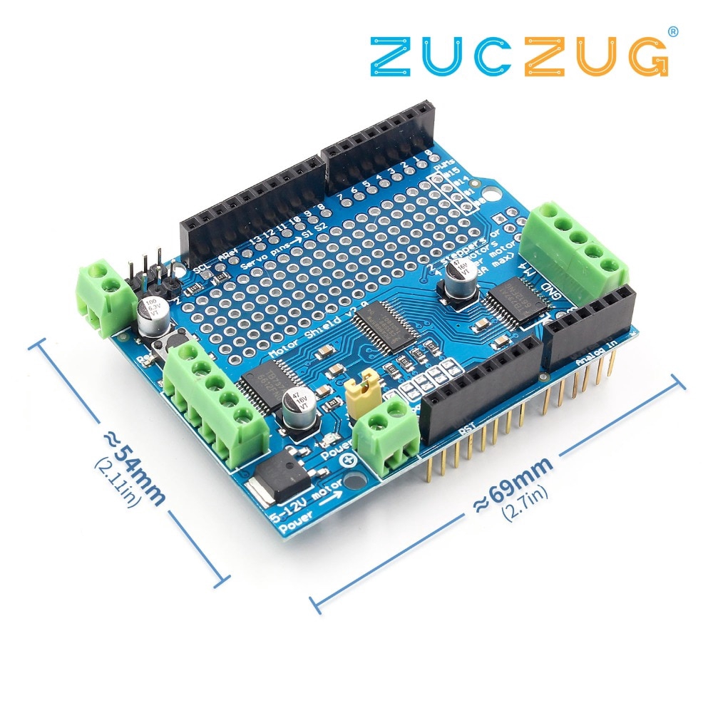 Standard Iic I2c Tb6612 Mosfet Stepper Motor Pca9685 Pwm Servo Driver