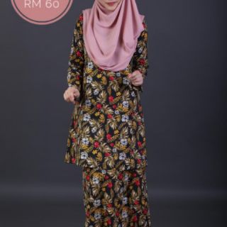 CLEARANCE 1 PASANG RM 39 90  Baju  Kurung  Cotton  sejuk 