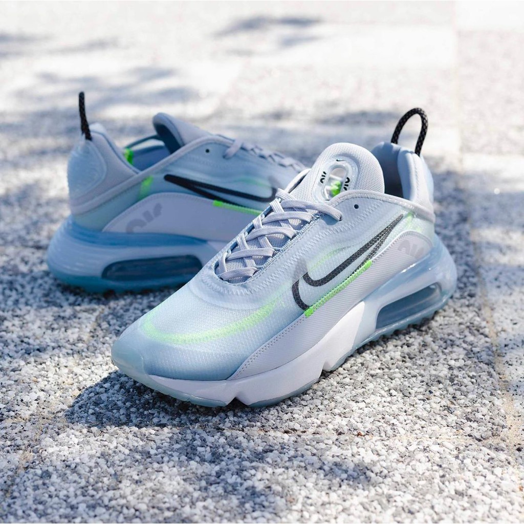 nike air blue and green
