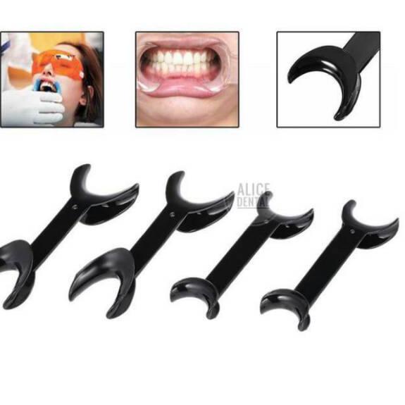 HITAM Dental cheek retractor retractor black retractor/lip mouth gate