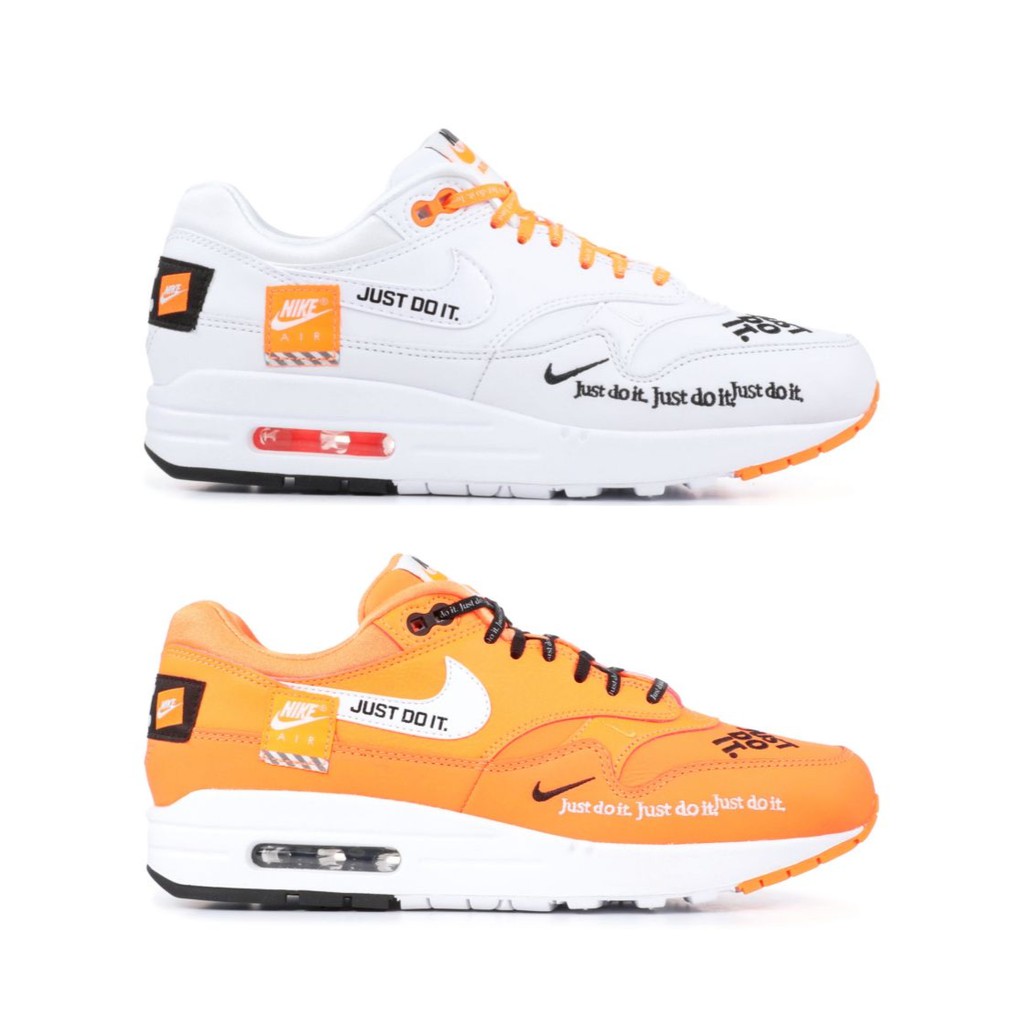 air max 1 just do it pack white