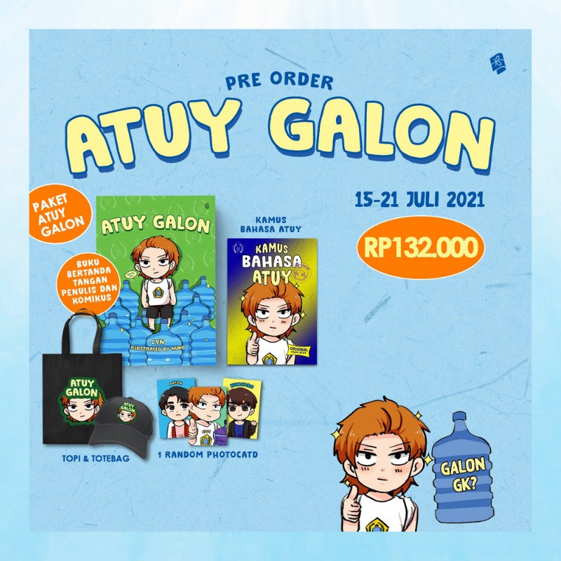 Ag Atuy Gallon Comics Nunu Shopee Singapore