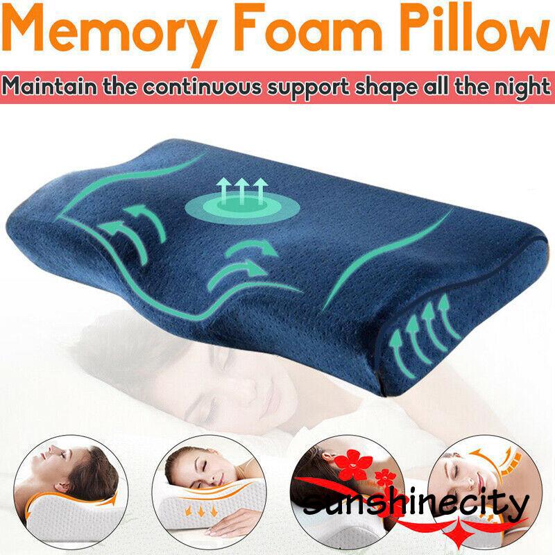 New Memory Foam Pillow to Relax Butterfly Shaped Memory Pillows Slow Rebound BY