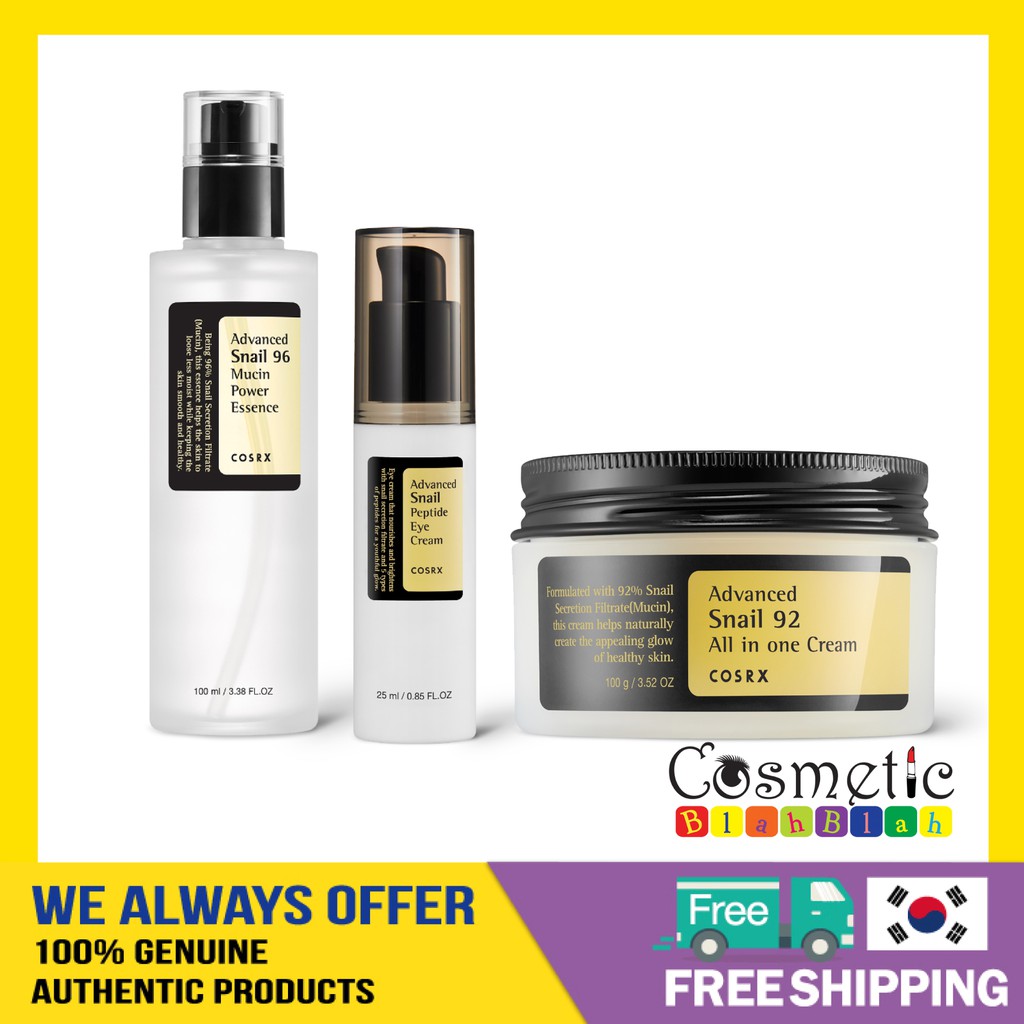 cosrx snail peptide eye cream