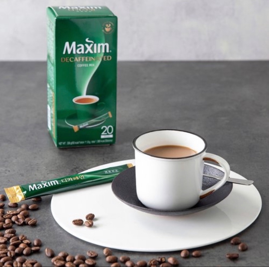 Maxim Decaf Instant Coffee Mix 12g X 20ea Shopee Singapore