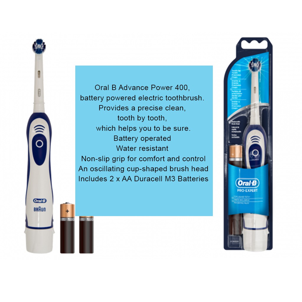 oral b pro expert battery toothbrush