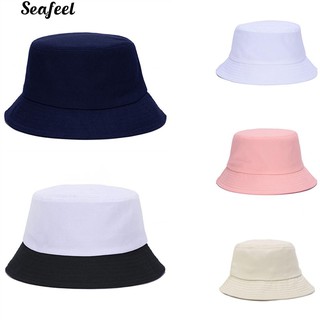 Image of 👒👒 Seafeel Casual Bucket Hat Men Women Outdoor Camping Hiking Fisherman Hat