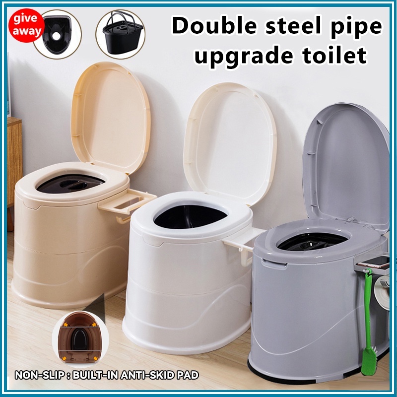Portable Toilet Bowl Elderly Pregnant Women Adult Seat Toilet Indoor