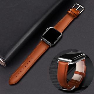 Compatible for A-pple Watch Series 7 6 SE 5 4 3 2 1 Leather Band Strap i-Watch 38/42/40/44mm