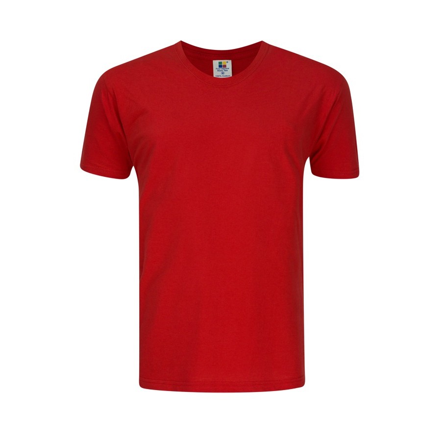 red t shirt round neck