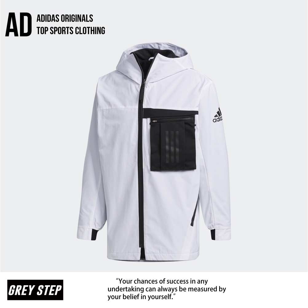 adidas originals leather jacket