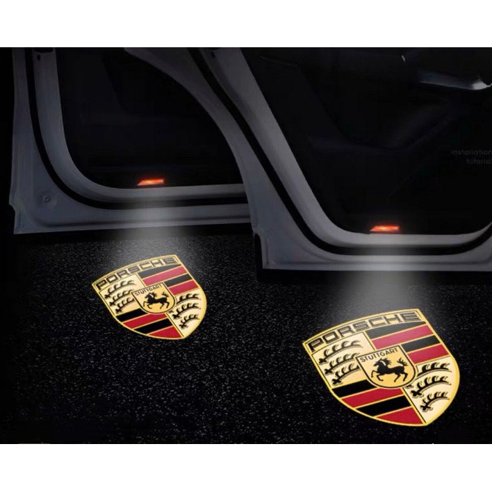 bias Scottish label porsche door projector lights Country of ...