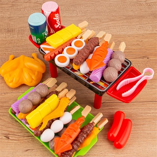 BBQ Kitchen Toys Cooking Toys Pretend Play Barbecue Kids Toy Set