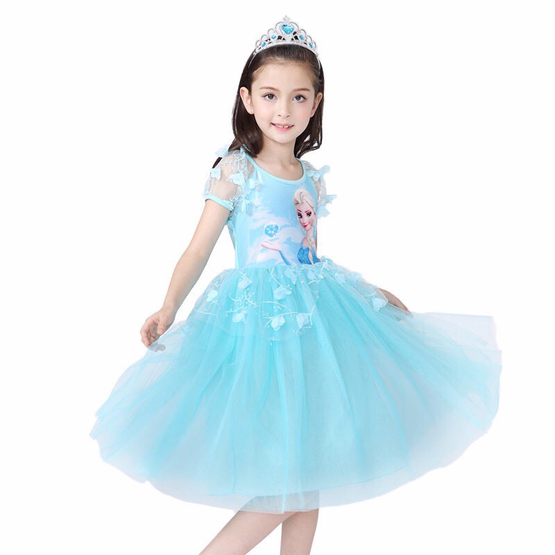 elsa toddler dress