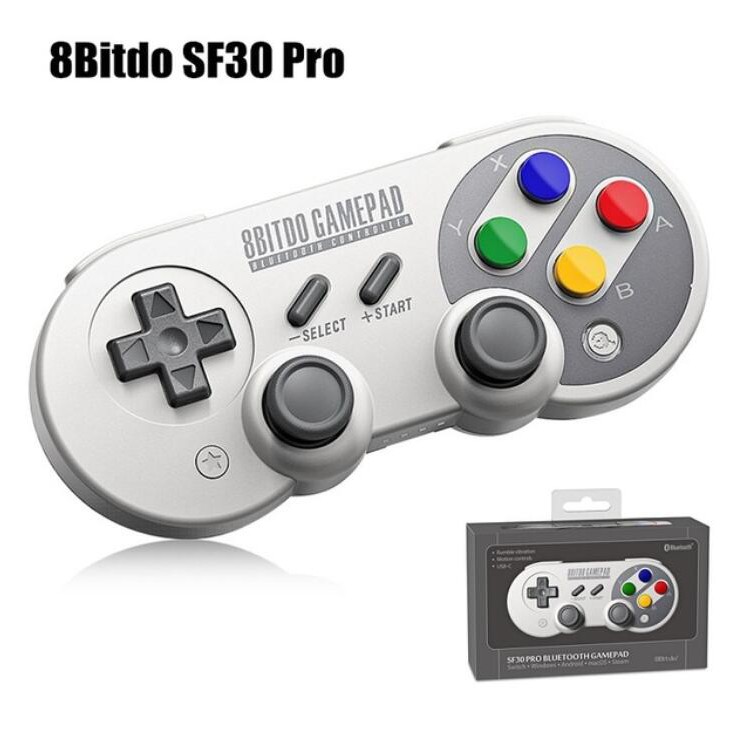 8bitdo Sn30 Pro Sf30 Pro Wireless Bluetooth Game Controler Windows Android Macos Sn30 Pro Sn30 Pro Plus Wireless Joystick Bluetooth Remote Game Controller Gamepad For Switch Windows Steam Macos Joystick Accessories Shopee Singapore