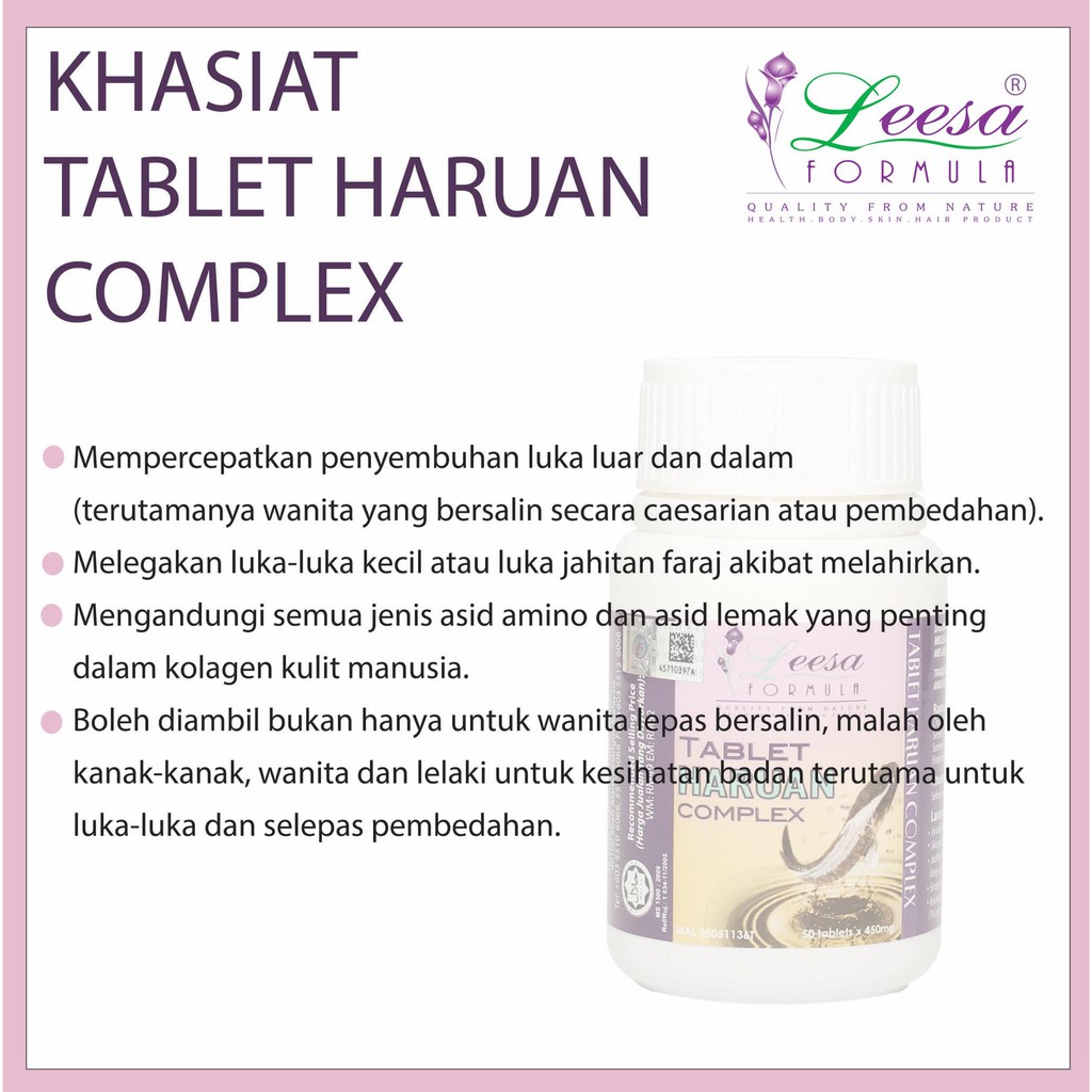 Shop Malaysia Leesa Formula Hq Tablet Haruan Shopee Singapore