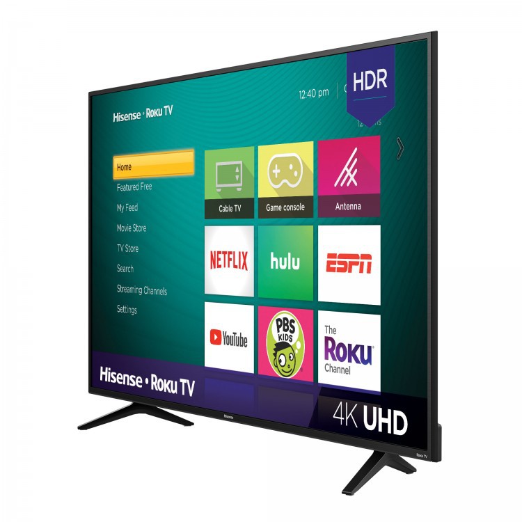 Hisense 55" 4K UHD Roku TV with HDR/Voice Control (55R7F)(2019
