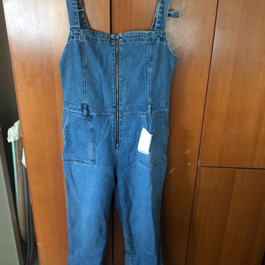 primark denim jumpsuit