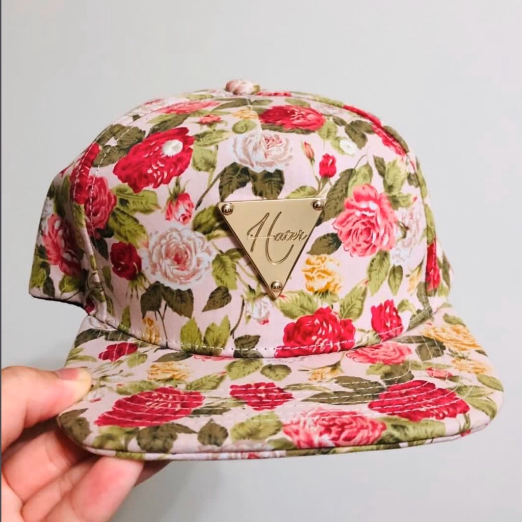 hater floral cap