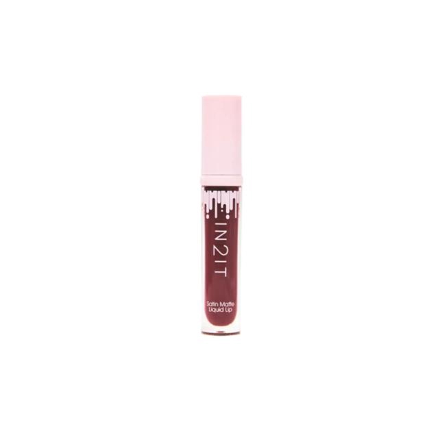 burgundy liquid lipstick