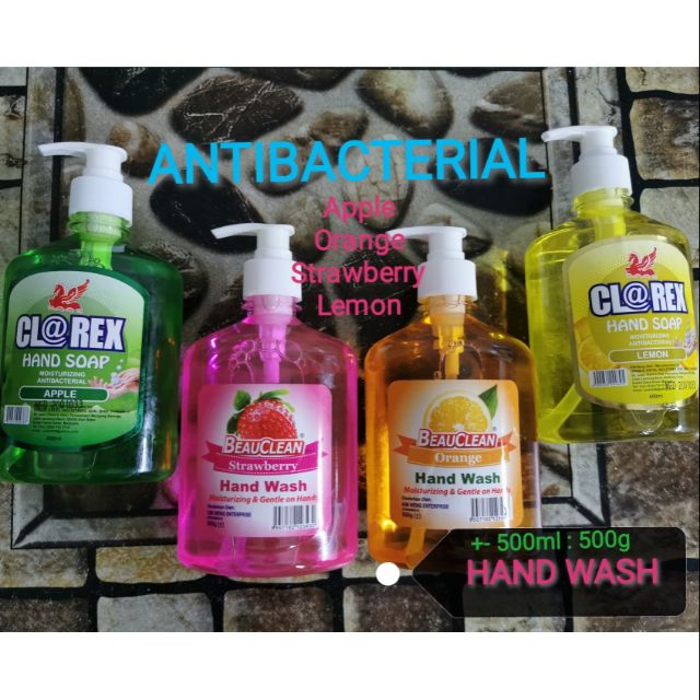 500ml Hand wash antibacterial hand soap clean 500ml Hand wash antibacterial hand soap clean