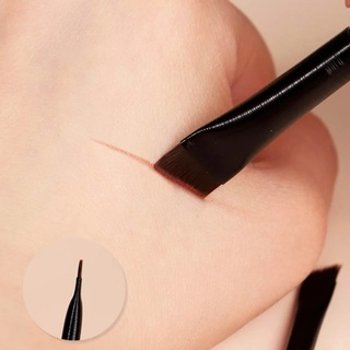 Image of thu nhỏ 1 Pcs Black Multipurpose Angled Eyeliner Brush/ Portable Soft Fibrous Filaments Detial Brushes/ Professional Super Fine Make Up Tools #4