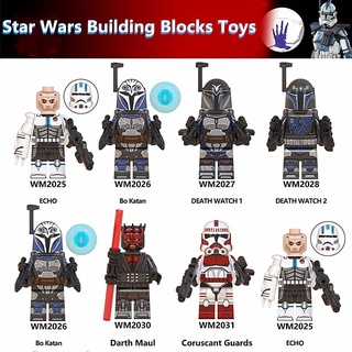 4Pcs/set Star Wars Clone Trooper Rex Commander Cody Jesse Fit Lego Minifigures 