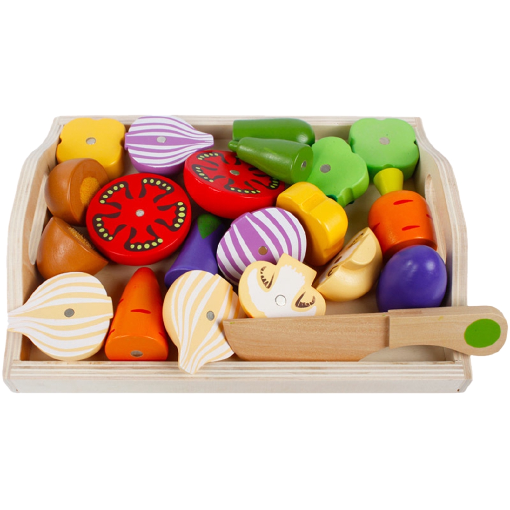 childrens wooden fruit and veg