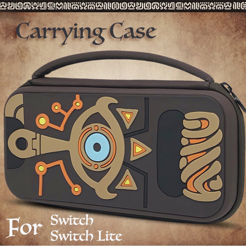 Carrying Case For Nintendo Switch Switch Lite Zelda Case Eva Waterproof Anti Pressure Bag With Zelda Pocket Shopee Singapore