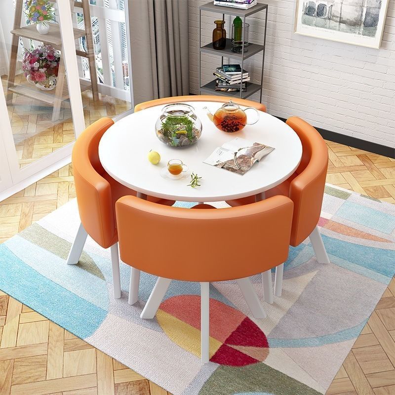 Simple Reception Table And Chair, Room And Board Round Table