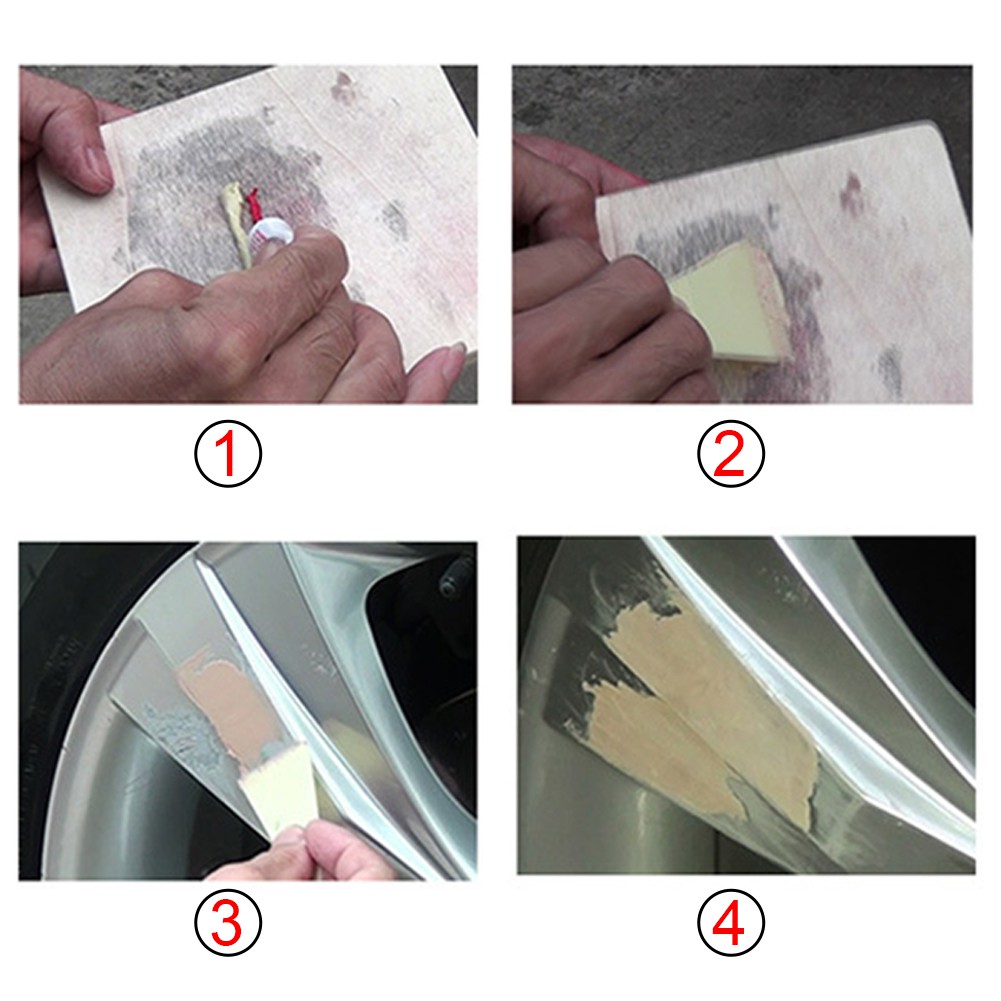 Car Scratch Repair Kit Car Body Putty Scratch Filler Smooth Repair Tool