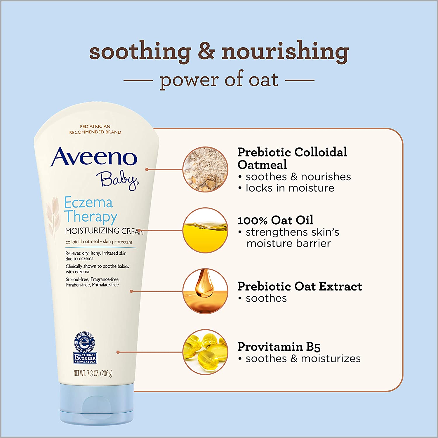 aveeno baby eczema oatmeal cream