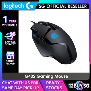 Logitech G402 Hyperion Fury Fps Gaming Mouse 12buy Sg Shopee Singapore