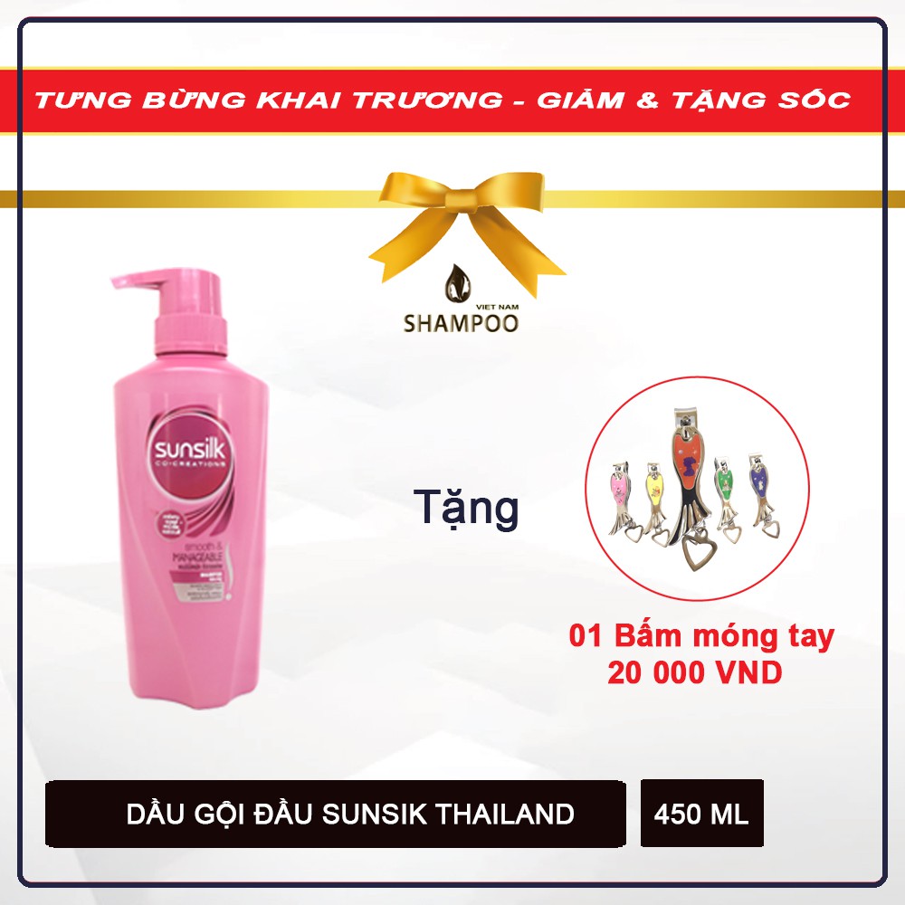 Sunsilk Shampoo Pink Capacity 450ml Thailand Dgd 08 Shopee Singapore