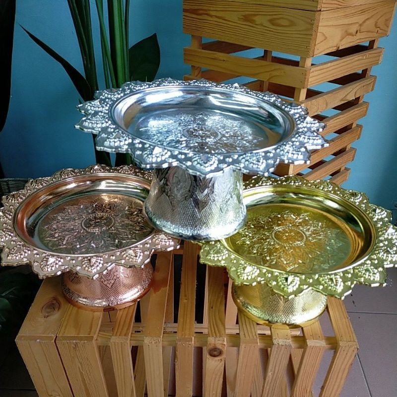 Shop Malaysia Gift Tray Dulang Hantaran Perkahwinan Traditional Wedding Tray Shopee Singapore